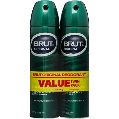 brut original long lasting deodorant.